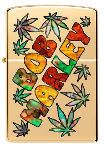 Zippo Lighter - Bob Marley Cannabis