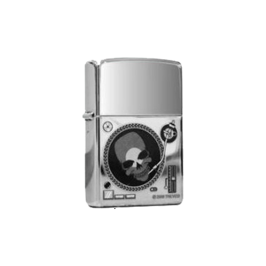 Zippo Lighter - 2016 Skull on Record