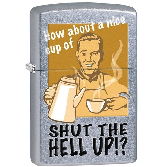 Zippo Lighter - Shut the Hell Up