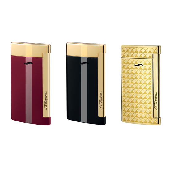 S.T. Dupont Lighter Slim 7 - Gold Finish