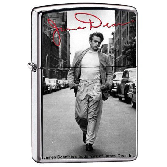 Zippo Lighter - James Dean Street High Polish Chrome