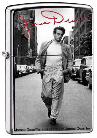Zippo Lighter - James Dean Street High Polish Chrome
