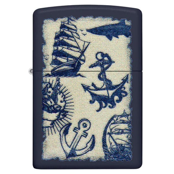 Zippo Lighter - Nautical