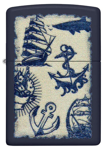 Zippo Lighter - Nautical