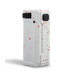 White Red Splatter
