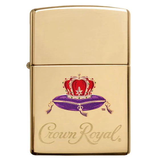 Zippo Lighter - Crowned Crown Royal