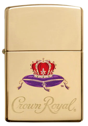 Zippo Lighter - Crowned Crown Royal