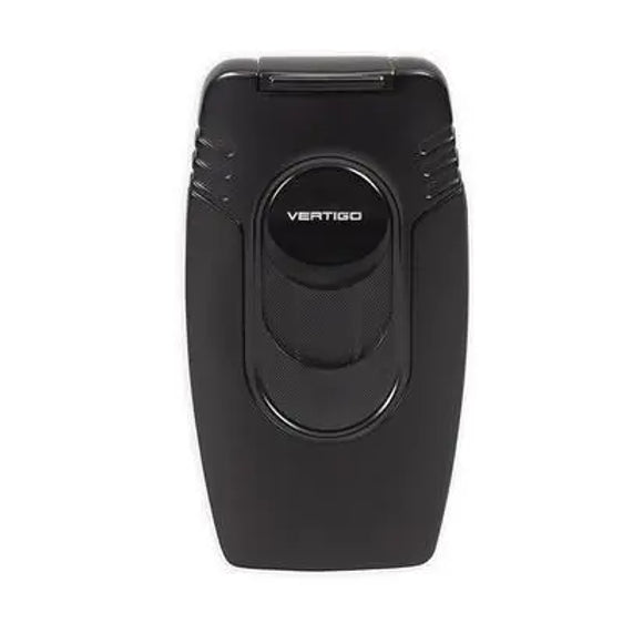 Vertigo Goliath (Big Buddha) Quad Flame Table Lighter - Black