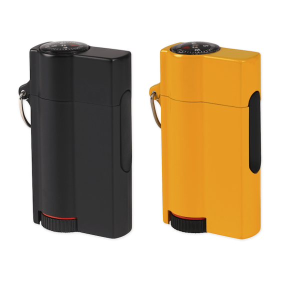 Vertigo Adventurer Single Torch Lighter w/ Compass