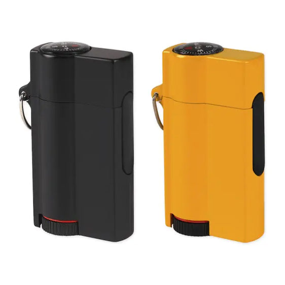 Vertigo Adventurer Single Torch Lighter w/ Compass