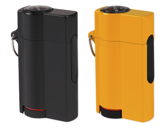 Vertigo Adventurer Single Torch Lighter w/ Compass