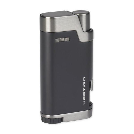 Vertigo Bullet Double Torch Lighter - Black