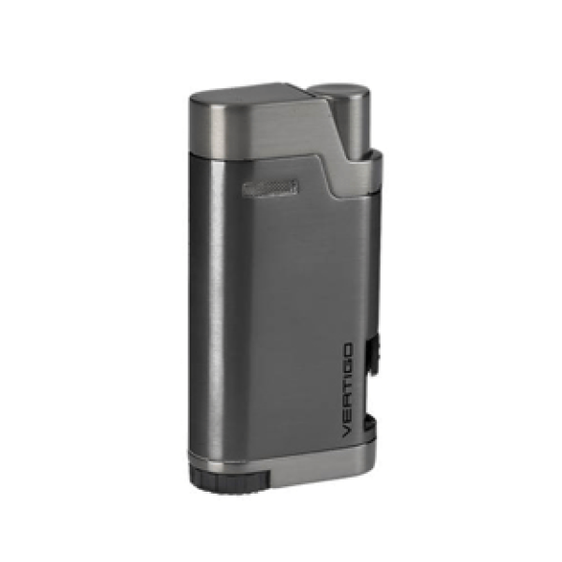Vertigo Bullet Double Torch Lighter - Gunmetal
