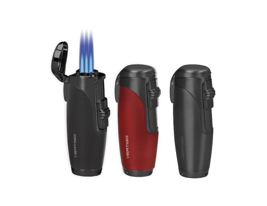 Vertigo Titan Triple Torch Lighter w/ Cigar Punch