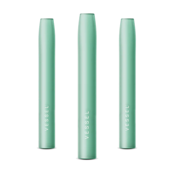 Vessel Air Glass One Hitters - 3 Pack - Jade