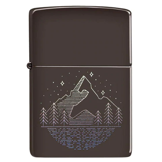 Zippo Lighter - Brown Mountain