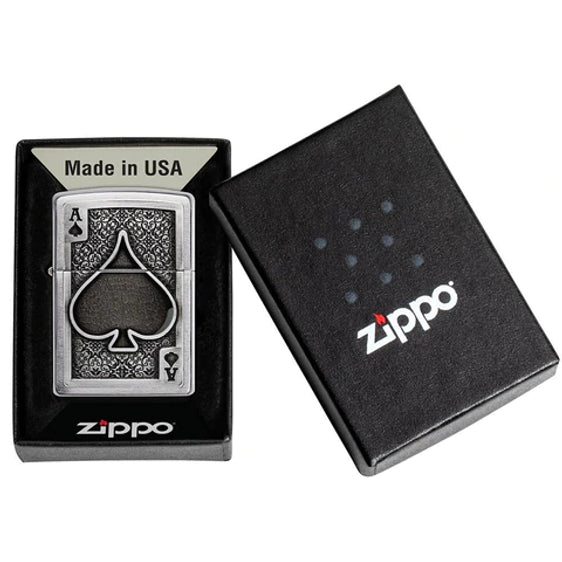 Zippo Lighter - Ace Of Spades Emblem