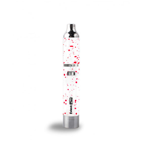 Yocan Evolve Plus Wax Pen Vaporizer - White Red Splatter