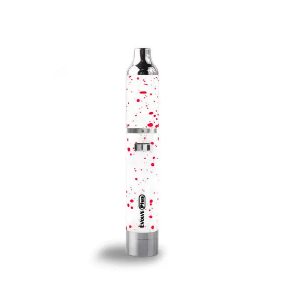Yocan Evolve Plus Wax Pen Vaporizer - White Red Splatter