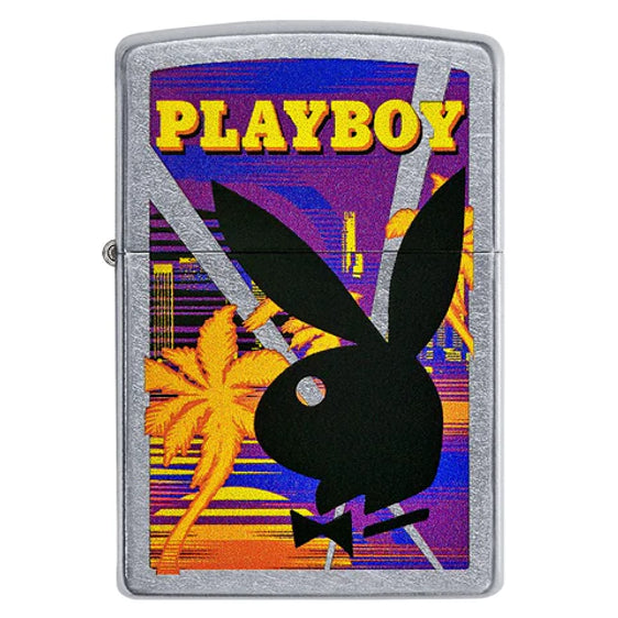 Zippo Lighter - Playboy in Palm Trees