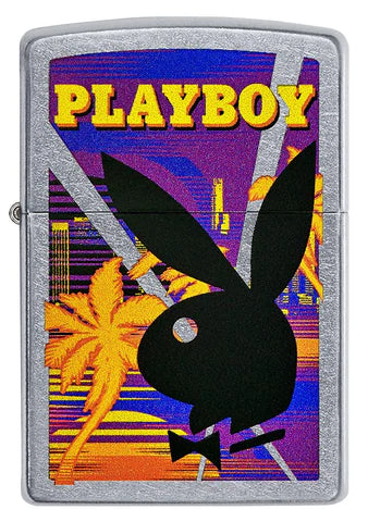 Zippo Lighter - Playboy in Palm Trees