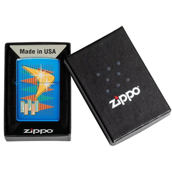 Zippo Lighter - Retro Space Age