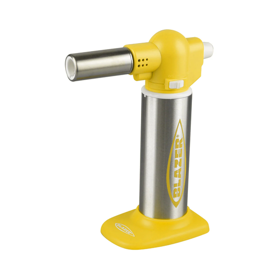 Big Buddy Turbo Torch Table Lighter by Blazer - Yellow