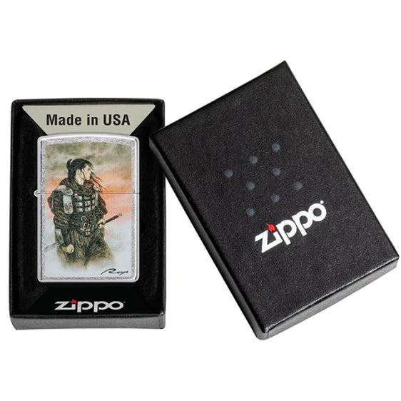 Zippo Lighter - Luis Royo Stoic Samurai
