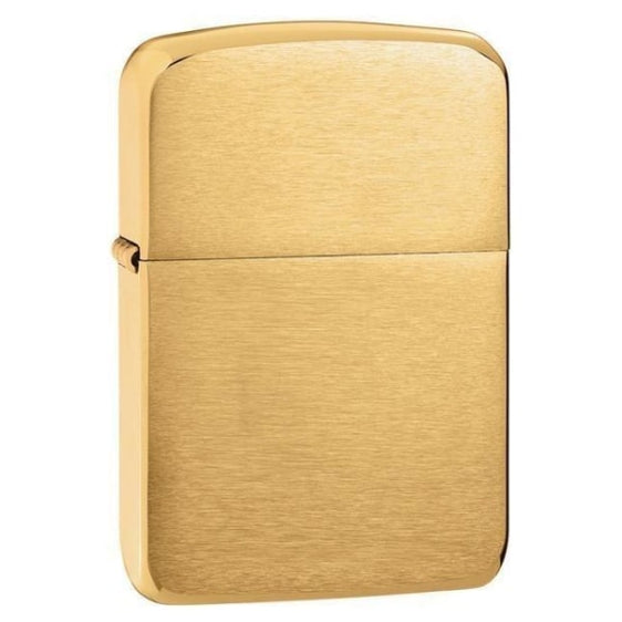 Zippo Lighter - 1941 Replica Brushed Brass