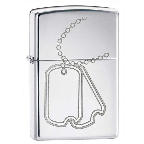 Zippo Lighter - Dog Tags