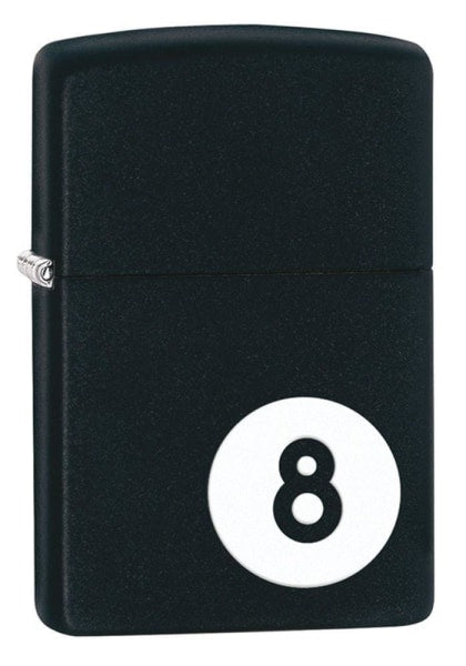 Zippo Lighter - 8 Ball Black Matte