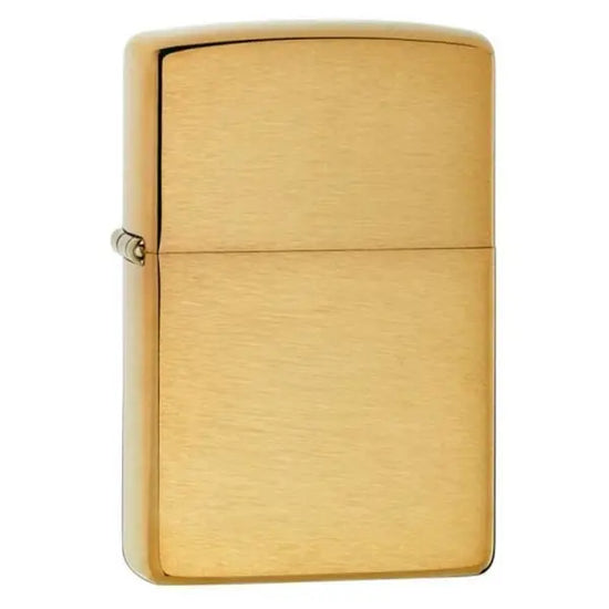 Zippo Lighter - Armor Brushed Brass