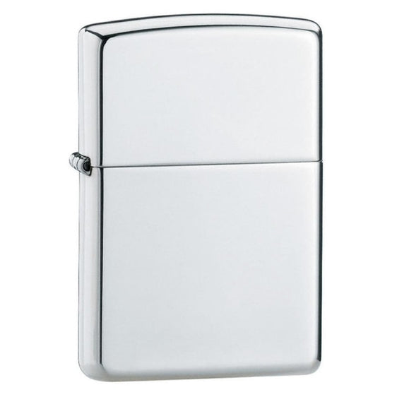 Zippo Lighter - Armor High Polish Sterling Silver