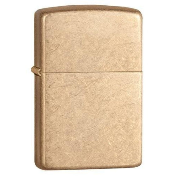 Zippo Lighter - Armor Tumbled Brass