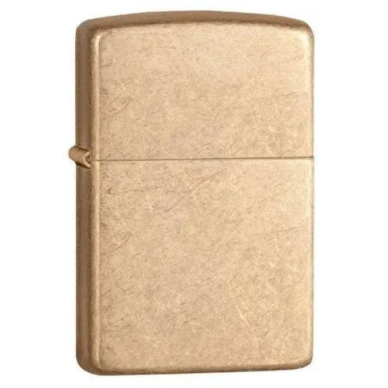 Zippo Lighter - Armor Tumbled Brass
