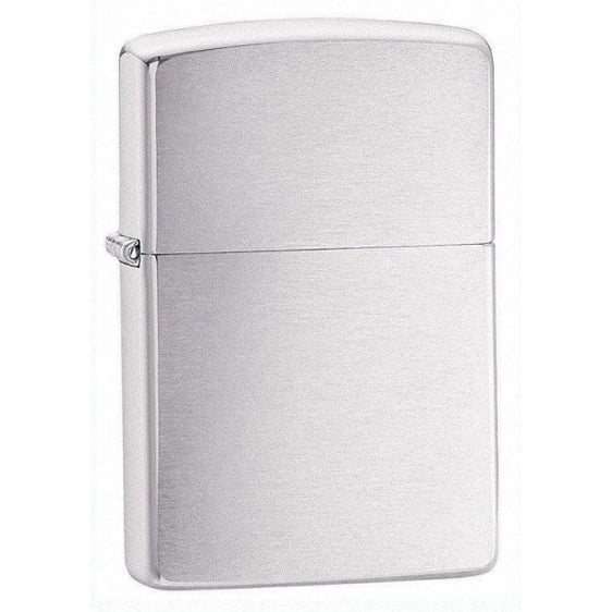 Zippo Lighter - Brushed Chrome Armor