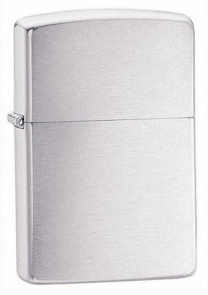 Zippo Lighter - Brushed Chrome Armor