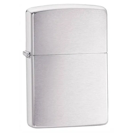 Zippo Lighter - Brushed Chrome