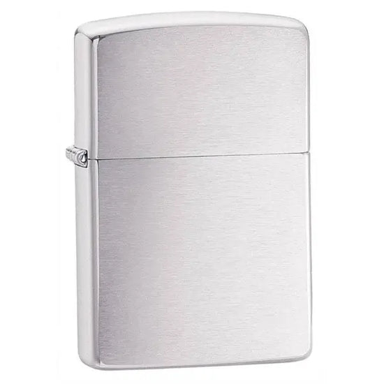 Zippo Lighter - Brushed Chrome