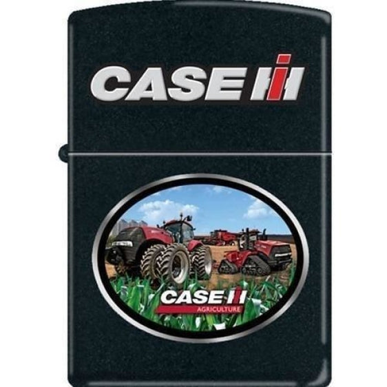 Zippo Lighter - Case IH Equipment Black Matte