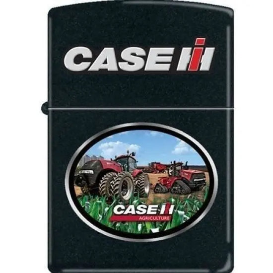 Zippo Lighter - Case IH Equipment Black Matte
