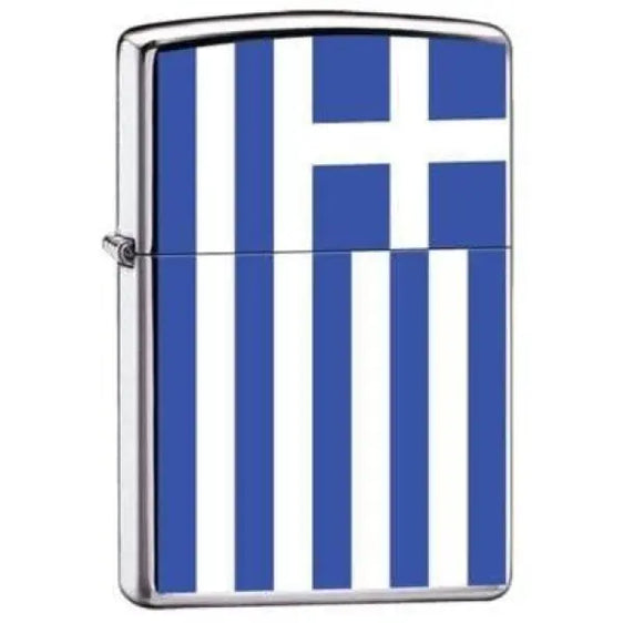 Zippo Lighter - Flag of Greece