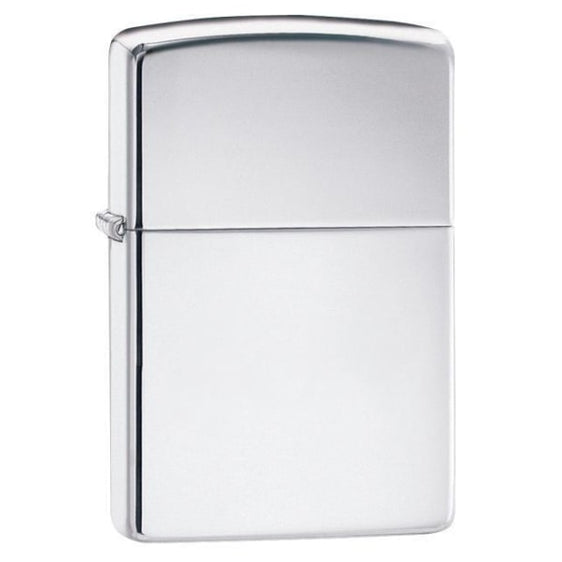Zippo Lighter - High Polish Chrome