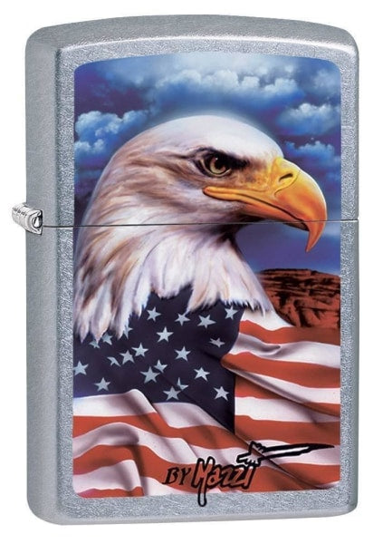 Zippo Lighter - Mazzi Freedom Watch Street Chrome