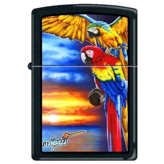 Zippo Lighter - Mazzi Parrots
