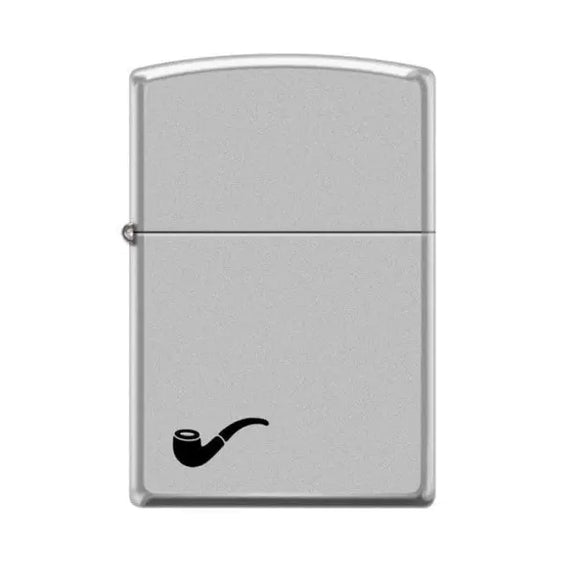 Zippo Lighter - Pipe Lighter Satin Chrome