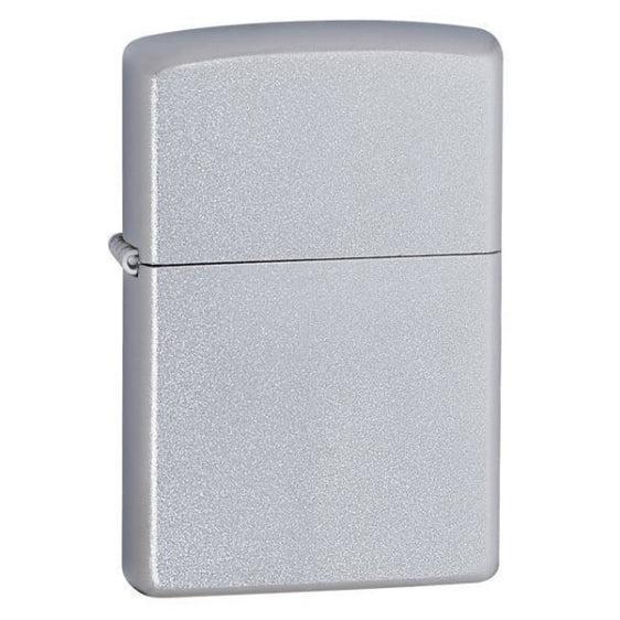 Zippo Lighter - Satin Chrome