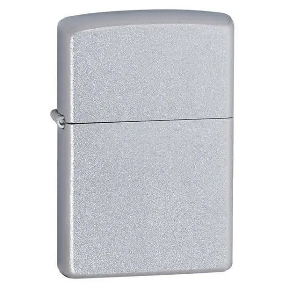 Zippo Lighter - Satin Chrome