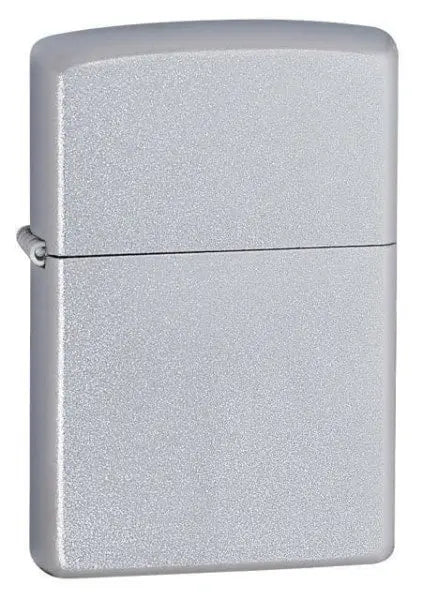 Zippo Lighter - Satin Chrome