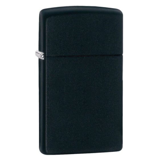 Zippo Lighter - Slim Black Matte